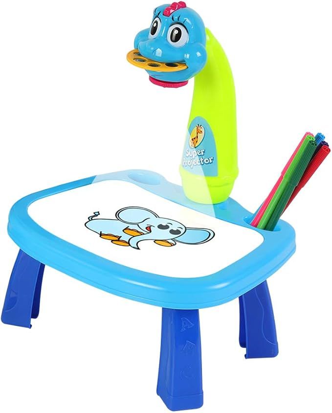 LED Projector Art Painting Table for Kids